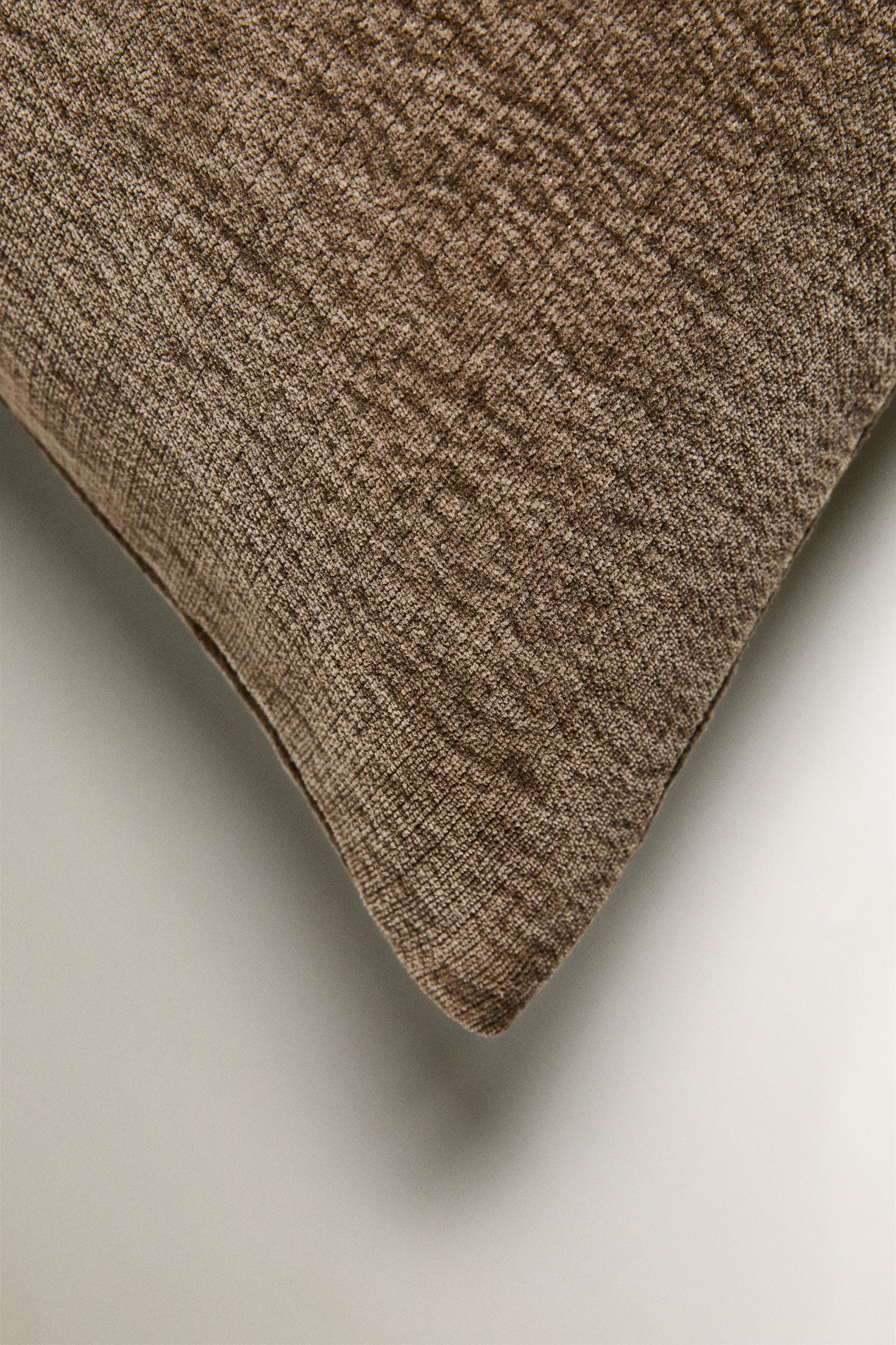 HOUSSE DE COUSSIN CHENILLE